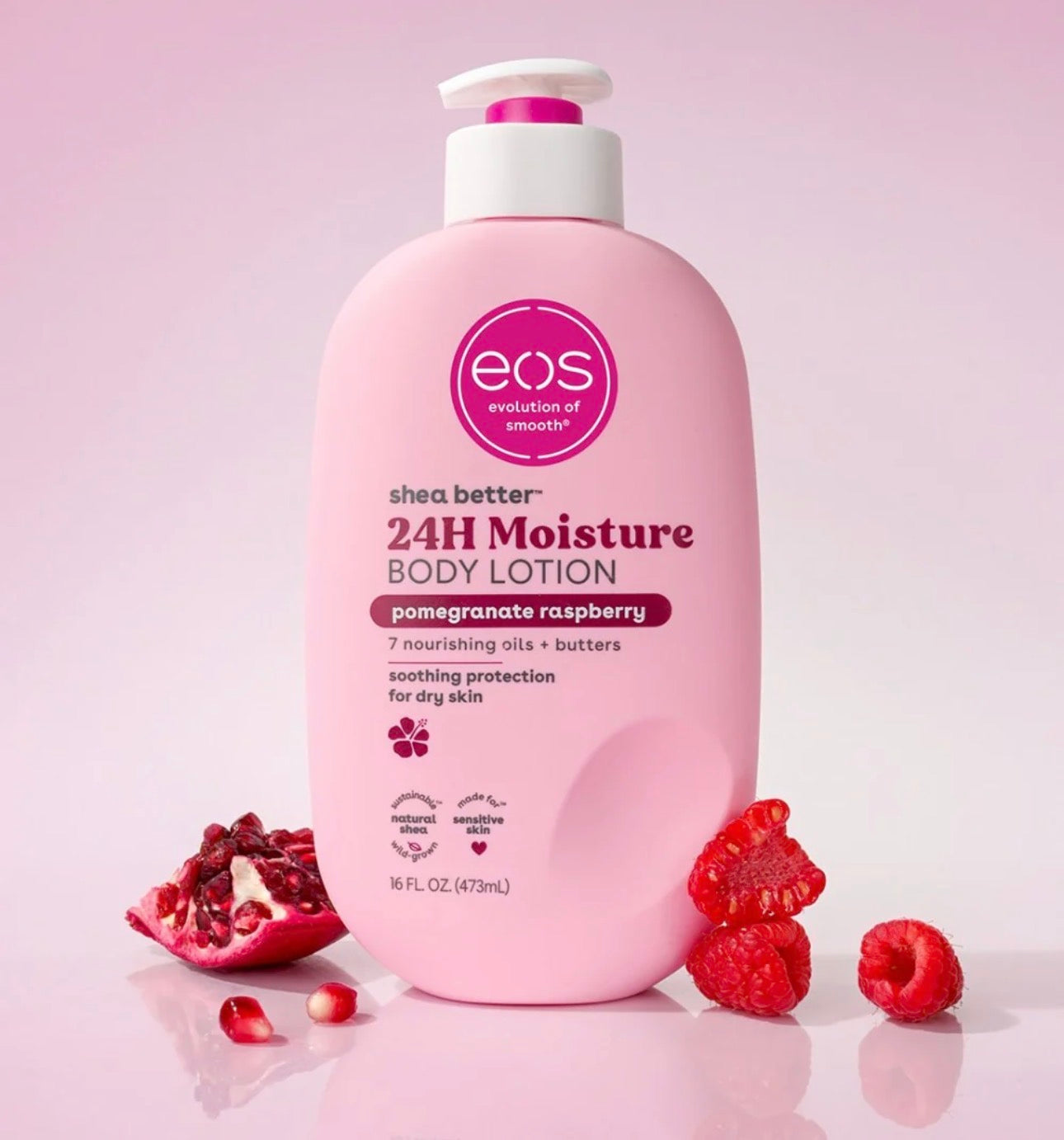 Eos Pomegranate Raspberry Body Lotion