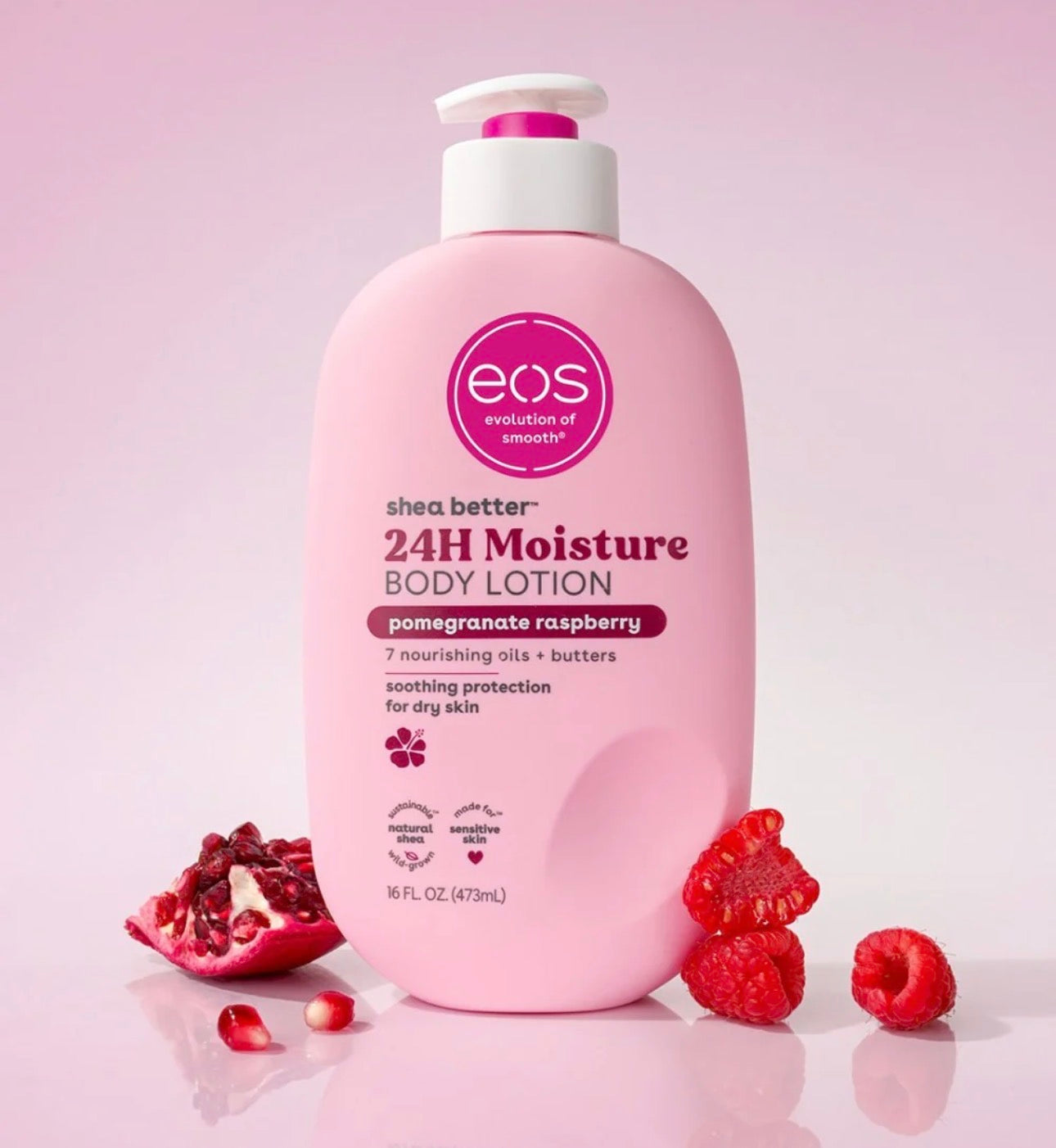 Eos Pomegranate Raspberry Body Lotion